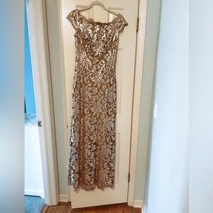 Tadashi Toji Odette Column Dress only worn once mother of the bride dress
